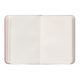 Cuaderno Con Gomilla Antartik Notes Tapa Dura A7 Hojas Lisas Rosa Pastel 80 Hojas 80 gr Fsc