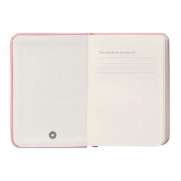 Cuaderno Con Gomilla Antartik Notes Tapa Dura A7 Hojas Lisas Rosa Pastel 80 Hojas 80 gr Fsc