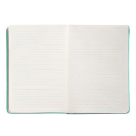 Cuaderno Con Gomilla Antartik Notes Tapa Dura A5 Hojas Cuadricula Rosa Y Turquesa 100 Hojas 80 gr Fsc