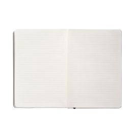 Cuaderno Con Gomilla Antartik Notes Tapa Blanda A5 Hojas Rayas Azul Marino 80 Hojas 80 gr Fsc