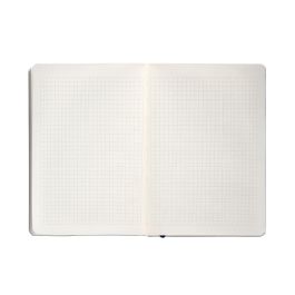 Cuaderno Con Gomilla Antartik Notes Tapa Blanda A5 Hojas Cuadricula Azul Marino 80 Hojas 80 gr Fsc