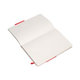 Cuaderno Con Gomilla Antartik Notes Tapa Blanda A5 Hojas Lisas Rojo 80 Hojas 80 gr Fsc