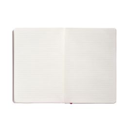 Cuaderno Con Gomilla Antartik Notes Tapa Blanda A5 Hojas Rayas Burdeos 80 Hojas 80 gr Fsc