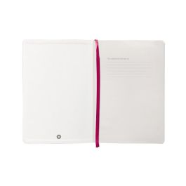 Cuaderno Con Gomilla Antartik Notes Tapa Blanda A5 Hojas Rayas Burdeos 80 Hojas 80 gr Fsc