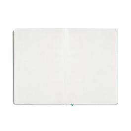 Cuaderno Con Gomilla Antartik Notes Tapa Blanda A5 Hojas Puntos Turquesa 80 Hojas 80 gr Fsc