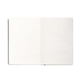 Cuaderno Con Gomilla Antartik Notes Tapa Blanda A5 Hojas Lisas Azul Claro 80 Hojas 80 gr Fsc