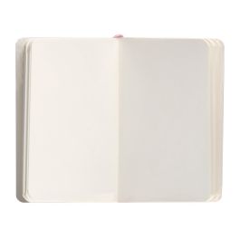 Cuaderno Con Gomilla Antartik Notes Tapa Blanda A6 Hojas Lisas Rosa Pastel 100 Hojas 80 gr Fsc