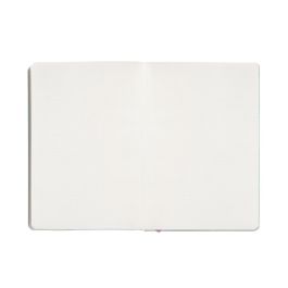 Cuaderno Con Gomilla Antartik Notes Tapa Blanda A5 Hojas Puntos Rosa Y Turquesa 80 Hojas 80 gr Fsc