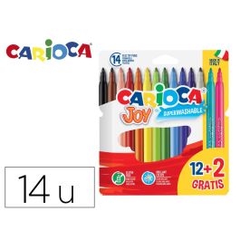 Carioca Rotuladores Joy Super Lavables Estuche 12+2 gratis C-Surtidos Precio: 1.49999949. SKU: B1H9YRXDB3