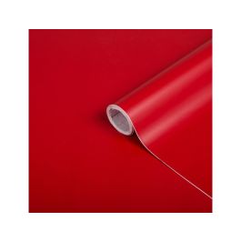 Rollo Adhesivo D-C-Fix Rojo Señales Mate Ancho 45 cm Largo 15 Mt