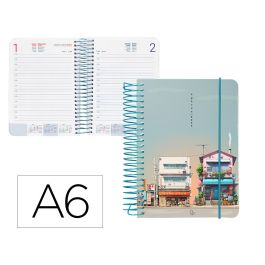 Agenda Espiral Liderpapel Santorini A6 2025 Dia Pagina Street View Papel 60 gr Precio: 5.4449996128. SKU: B172VVJPLZ