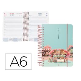 Agenda Espiral Liderpapel Santorini A6 2025 Dia Pagina Cherry Blossoms Papel 60 gr Precio: 5.4449996128. SKU: B1A46L58FB