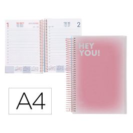 Agenda Espiral Liderpapel Gazi A5 2025 Dia Pagina Color Rosa Papel 70 gr Precio: 10.2849994313. SKU: B14N6G6GAZ