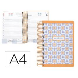 Agenda Espiral Liderpapel Perissa A4 2025 Dia Pagina Color Naranja Papel 80 gr Precio: 22.384999709600002. SKU: B12BFE4TQK