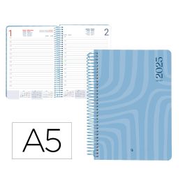 Agenda Espiral Liderpapel Syros A5 2025 Dia Pagina Color Azul Papel 60 gr Precio: 5.4449996128. SKU: B18CPYCE7G