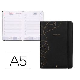 Agenda Encuadernada Liderpapel Efira A5 2025 Dia Pagina Color Negro Papel 70 gr Precio: 11.9789997338. SKU: B16WXJJHVF