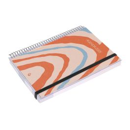 Agenda Espiral Liderpapel Tinos A5 2025 Personalizable Semana Vista Papel 70 gr