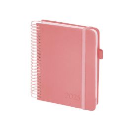 Agenda Encuadernada Liderpapel Neon A5 2025 Día Página Color Rosa Papel 70 gr Agenda Encuadernada Liderpapel Neon A5 2025 Día Página Color Rosa Papel 70 gr