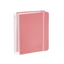 Agenda Encuadernada Liderpapel Neon A5 2025 Día Página Color Rosa Papel 70 gr Agenda Encuadernada Liderpapel Neon A5 2025 Día Página Color Rosa Papel 70 gr