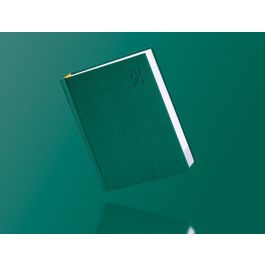 Agenda Encuadernada Liderpapel Corfu A5 2025 Dia Pagina Color Verde Papel 60 gr