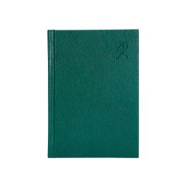 Agenda Encuadernada Liderpapel Corfu A5 2025 Dia Pagina Color Verde Papel 60 gr