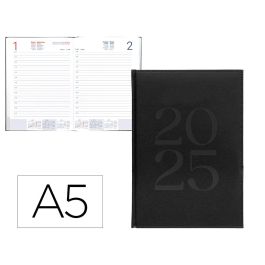 Agenda Encuadernada Liderpapel Creta A5 2025 Dia Pagina Negro Papel 70 gr Precio: 10.2849994313. SKU: B1FGEV36NS