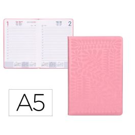 Agenda Encuadernada Liderpapel Icaria A5 2025 Dia Pagina Colo Rosa Papel 70 gr Precio: 11.9669004114. SKU: B139TWZHDJ