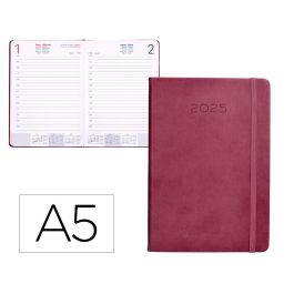 Agenda Encuadernada Liderpapel Mykonos A5 2025 Dia Pagina Color Rosa Buganvilla Papel 70 gr Precio: 10.6359002783. SKU: B1GT49QNPN