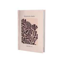 Agenda Encuadernada Liderpapel Nomi A6 2025 Día Página Flores Papel 70 gr