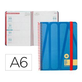 Agenda Espiral Antartik Bold A6 2025 Semana Vista Color Azul Papel 80 gr Precio: 12.9349003751. SKU: B1GXDGRHAS