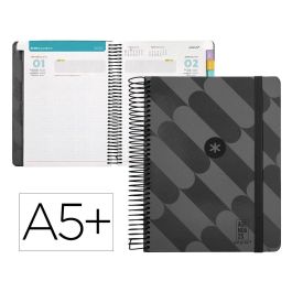 Agenda Espiral Antartik Pattern A5+ 2025 Dia Pagina Color Negro Papel 80 gr Precio: 27.2249995281. SKU: B1482AZQ5A