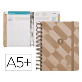 Agenda Espiral Antartik Pattern A5+ 2025 Dia Pagina Color Rosa Nude Papel 80 gr Precio: 27.2249995281. SKU: B1493ZT5CL