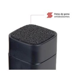 Soporte Q-Connect Para Monitor -Impresora Ajustable Altura 10,3 cm A 13,3 cm Con Cajon Color Negro 434x336X133 mm