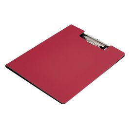 Carpeta Q-Connect Miniclip Superior Din A4 Plastico 50% Reciclado Rojo Grosor 2,1 mm