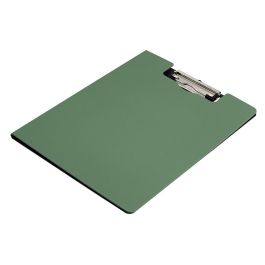 Carpeta Q-Connect Miniclip Superior Din A4 Plastico 50% Reciclado Verde Oliva Grosor 2,1 mm