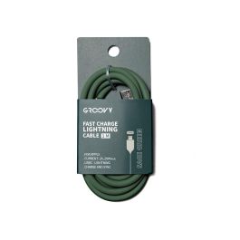 Cable Groovy Usb 2.0 Tipo C A Tipo C Longitud 1 Mt Silicona Color Verde Salvia Precio: 9.89000034. SKU: B148KXQ9TK
