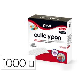 Disco De Cierre Plico Velcro Autoadhesivo Quita Y Pon Ovalado 35x12 mm Color Blanco Caja De 1000 Unidades Precio: 68.4999997. SKU: B1GA2G5T9P