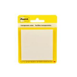 Bloc De Notas Adhesivas Quita Y Pon Post-It 600 Transparente 73x73 mm Con 36 Hojas Precio: 5.50000055. SKU: B1524ZTJKC