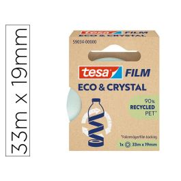 Cinta Adhesiva Tesa Film Eco&Cristal Transparente 33 M X 19 mm 10 unidades Precio: 21.95000016. SKU: B19WFDEDLZ