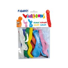 Globo 100% Latex Biodegradable Forma Figuras Colores Surtidos Blister De 10 Unidades Precio: 2.50000036. SKU: B186SP65RF