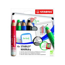 Set de Marcadores Stabilo Markdry 4 Piezas Multicolor Precio: 10.50000006. SKU: B124Q4RKWE