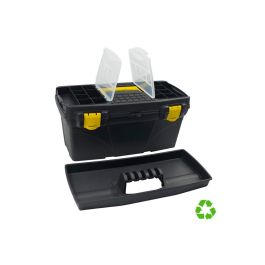 Archivo 2000 Caja De Herramientas Sostenible L Mediana 260x480x230 mm Pp Negro