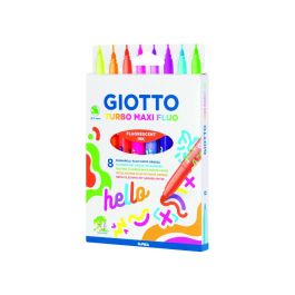 Rotulador Giotto Turbo Maxi Fluo Caja De 8 Unidades Colores Surtidos Precio: 5.5538993708. SKU: B16Q4Z463K