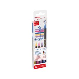 Edding Rotuladores 1340 grlitter Brush Pen Punta Pincel C-Surtidos Estuche 4 Ud Precio: 5.89000049. SKU: B1A2NJVW6W