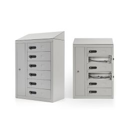 Iorder Armario Metálico para 32 Móviles con Cerradura de Combinación Numérica Color Gris Metalizado 280x285x500 Precio: 228.79000045. SKU: B1ATBCS6RM