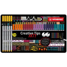 Rotulador Stabilo Creative Tips Arty Line Pastel 5 Puntas Diferentes Por Color Estuche Metalico De 30 Precio: 27.50000033. SKU: B158GPXTVQ