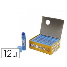 Instant Témperas Sólidas Basic One Barra 10 gr Caja 12 Unidades Azul Claro