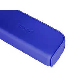 Estuche Portatodo Antartik Prisma Silicona Soft Rectangular 185x50x75 mm Azul Oscuro