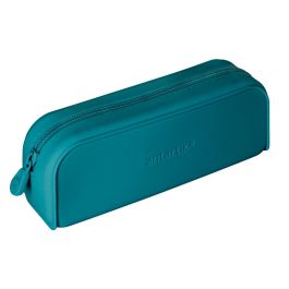 Estuche Portatodo Antartik Prisma Silicona Soft Rectangular 185x50x75 mm Azul Turquesa