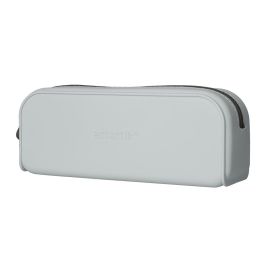 Estuche Portatodo Antartik Prisma Silicona Soft Rectangular 185x50x75 mm Gris